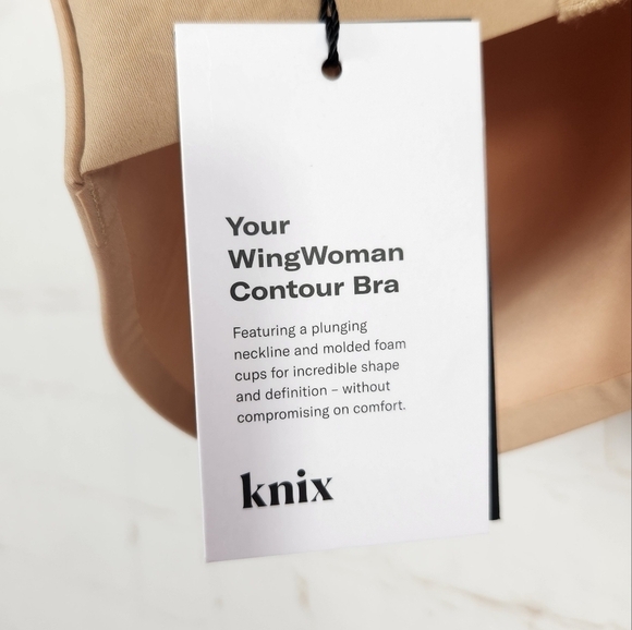 Knix Women's WingWoman Contour Wireless Bra in Nude 2 Size 6++ (32G/34G) - Picture 13 of 16